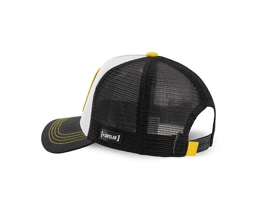 Kšiltovka Capslab Charlie Trucker White / Black - CHA