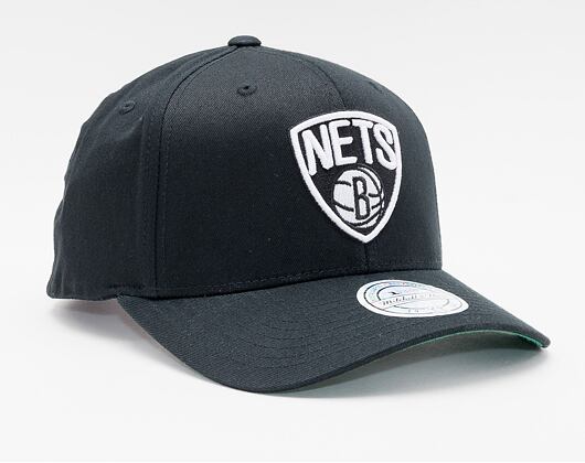 Kšiltovka Mitchell & Ness Brooklyn Nets 537 Team Logo High Crown Black