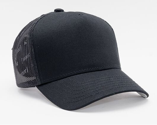 Kšiltovka Capslab Trucker Plain Black