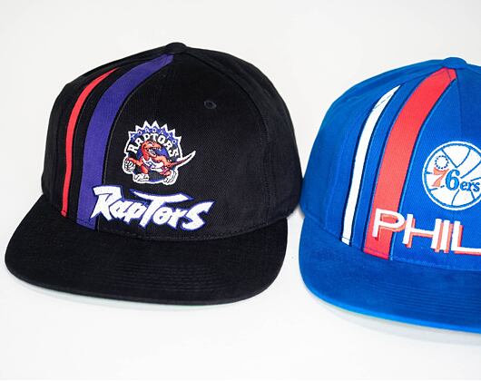 Kšiltovka Mitchell & Ness INTL847 Toronto Raptors Time Stripe Deadstock