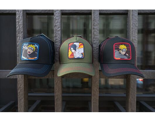 Kšiltovka Capslab Trucker - Naruto - Naruto - Black