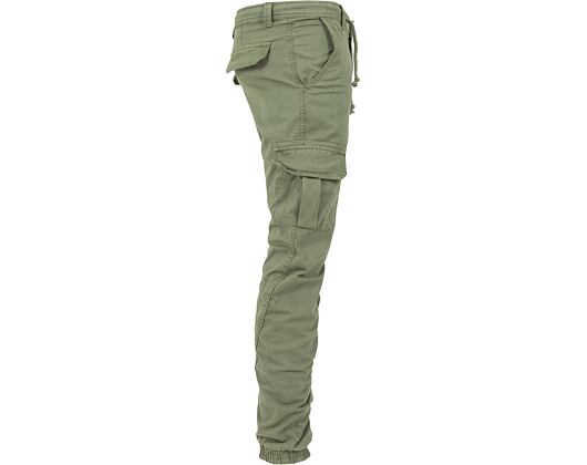 Kalhoty Urban Classic TB1268 Cargo Jogging Pants Olive