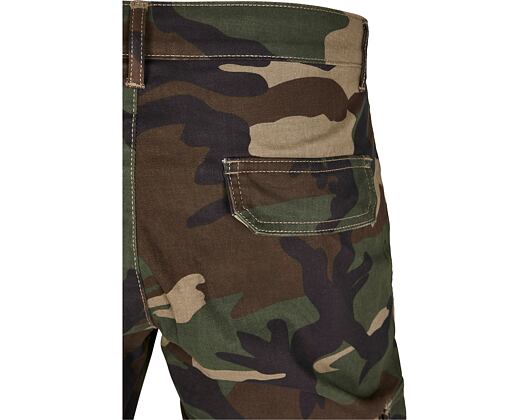 Kalhoty Urban Classic TB3137 Camo Cargo Jogging Pants 2.0 Woodland Camo