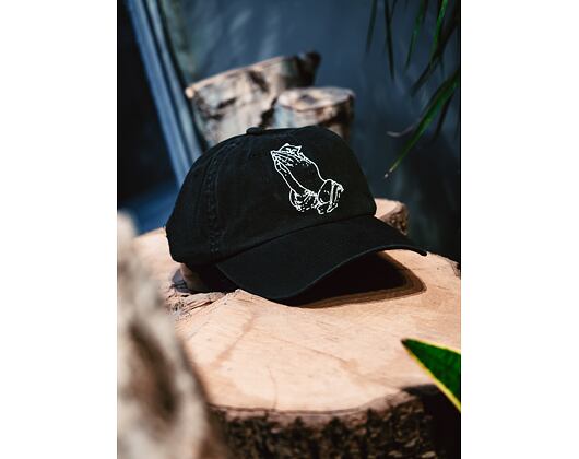 Kšiltovka RIP N DIP Praying Hands Dad Hat RND4753 Black