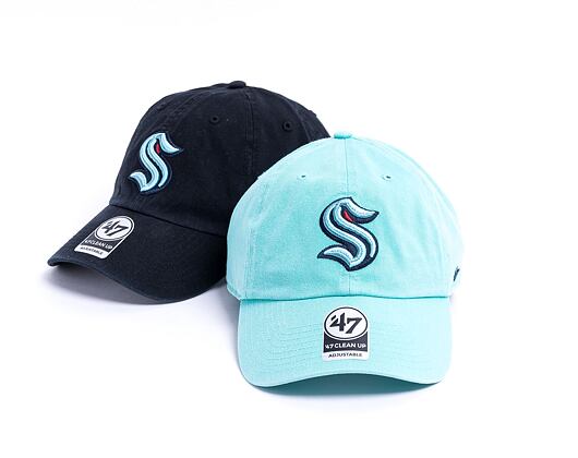 Kšiltovka 47 Brand Seattle Kraken CLEAN UP Tiffany Blue
