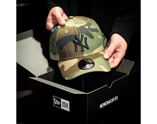 Kšiltovka New Era 9FORTY MLB League Basic New York Yankees Strapback Camo