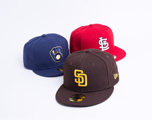 Kšiltovka New Era 59FIFTY MLB Authentic Performance San Diego Padres Fitted Team Color