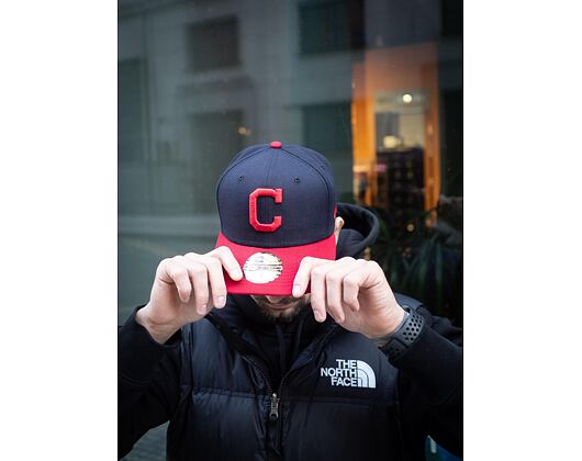 Kšiltovka New Era 59FIFTY MLB Authentic Performance Cleveland Indians Fitted Team Color