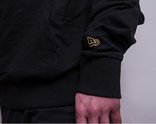 Mikina New Era NBA Metallic Hoody Chicago Bulls Black/Gold