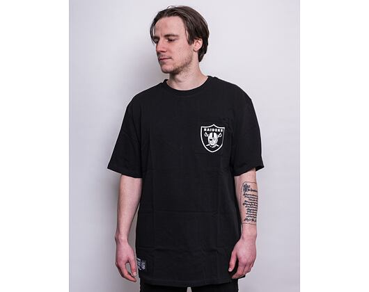 Triko New Era NFL Box Logo Tee Las Vegas Raiders Black