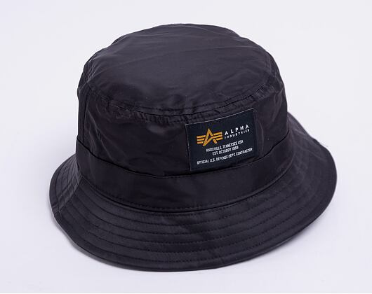 Klobouk Alpha Industries Crew Bucket Hat 116912 Black