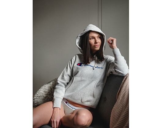 Dámská Mikina Champion Hooded Sweatshirt 113794 EM004 Grey Heather