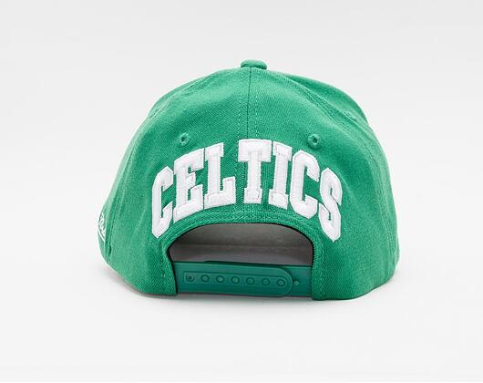 Kšiltovka Mitchell & Ness Boston Celtics Solid Redline Dropback Kelly Green