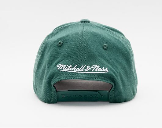 Kšiltovka Mitchell & Ness - Branded Pinscript Classic Red - Dark Green