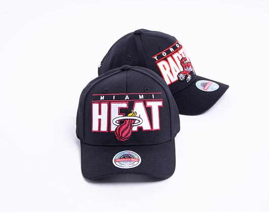Kšiltovka Mitchell & Ness Miami Heat Redline Billboard Black