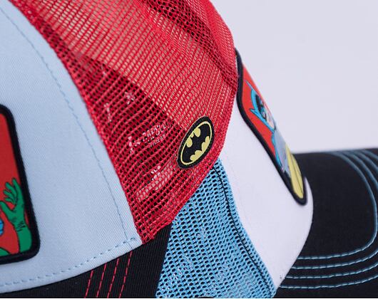 Kšiltovka Capslab Trucker (DC COMICS) Batman & Robin MEM1