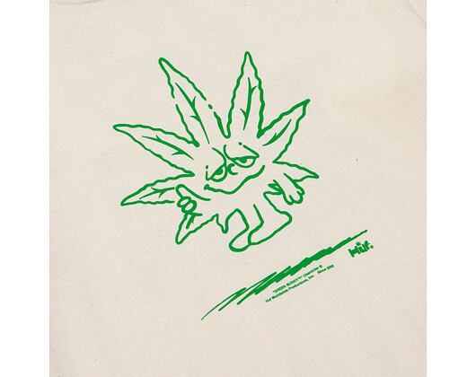 Triko HUF 4/20 Easy Green T-Shirt Natural