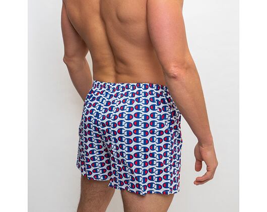 Pánské Trenky Champion Loose Boxer Premium C White Print