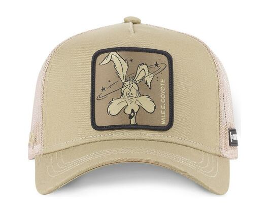 Kšiltovka Capslab - Trucker Looney Tunes - Wile E. Coyote v.3 Trucker - Sand