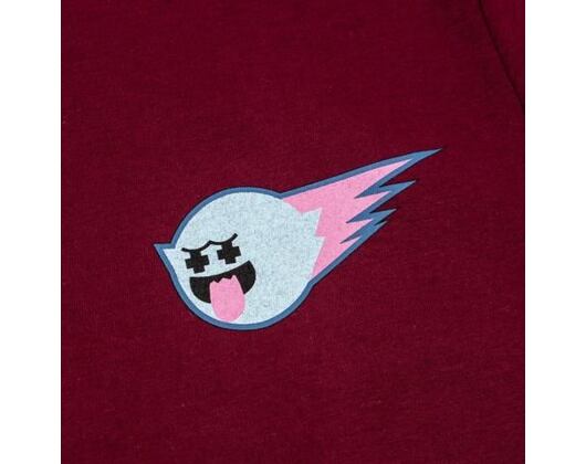 Triko Pink Dolphin Legendary Logos Tee US22111LLCU Maroon