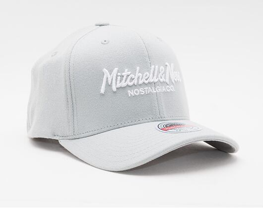 Kšiltovka Mitchell & Ness - Branded Pinscript Classic Red - Grey