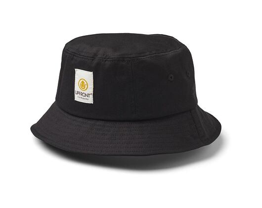 Klobouk Upfront Stranded Bucket Hat Black