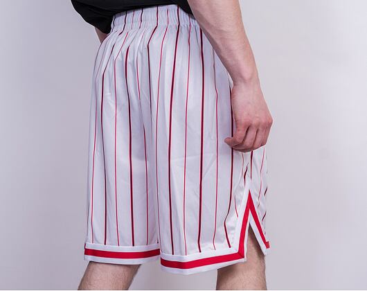 Kraťasy Karl Kani KK Small Signature Pinstripe Mesh Shorts 6013194 White