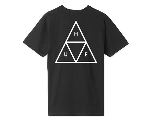 Triko HUF Essentials TT T-Shirt Black