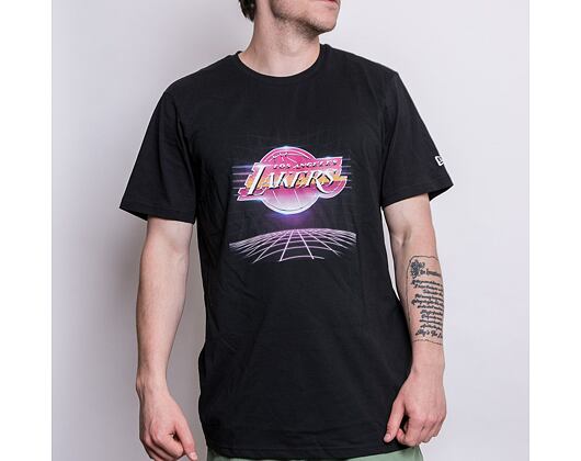 Triko New Era NBA Futuristic Graphic Los Angeles Lakers Black