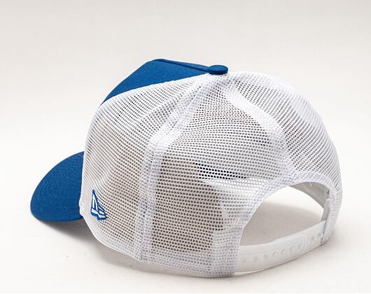 Kšiltovka New Era - MLB Clean 9FORTY Trucker - LA Dodgers - Light Royal / White