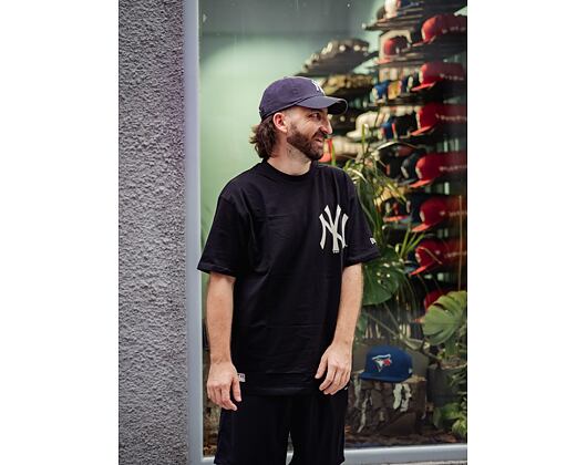 Triko New Era MLB Big Logo Oversized New York Yankees Black