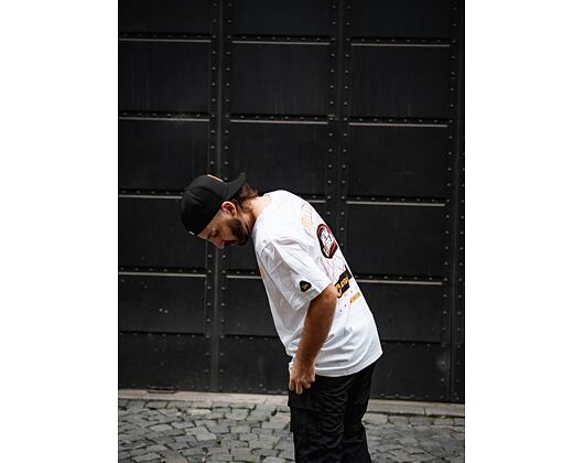 Triko New Era Contemporary Graphic Tee Optic White