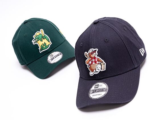 Kšiltovka New Era 9FORTY Milb Logo Ashville Tourists Strapback Navy