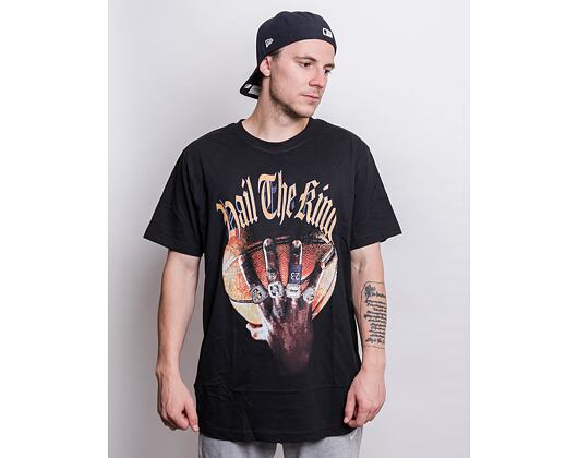 Triko Mister Tee Michael jordan - Hail The King Black MT1599
