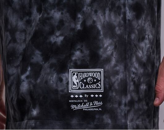 Triko Mitchell & Ness Champions Tie Dye Tee Los Angeles Lakers Black
