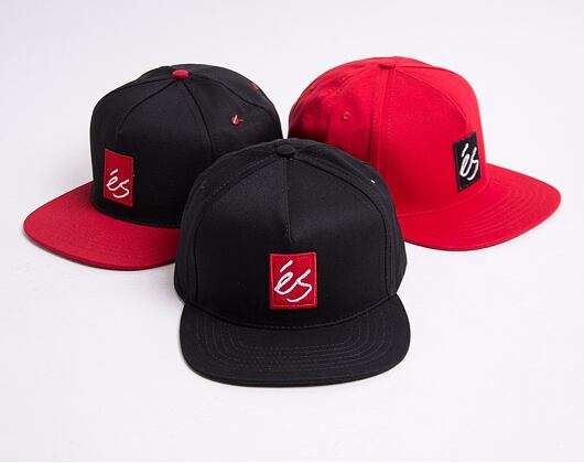 Kšiltovka ÉS Main Block Snapback Black