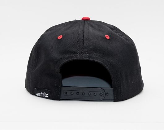 Kšiltovka ETNIES Corp Snapback Black/Red