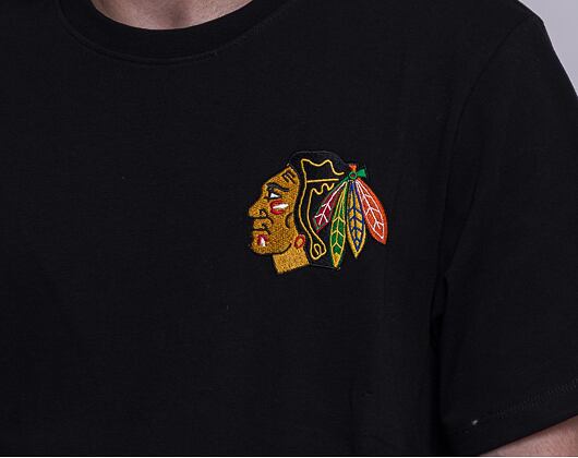 Triko '47 Brand NHL Chicago Blackhawks LC Emb ’47 Southside Tee Jet Black