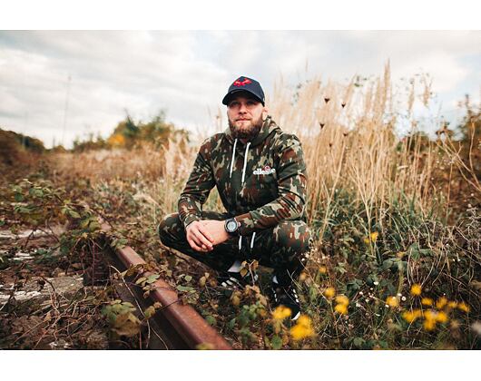 Tepláky Ellesse Nioro Camo Jog Pant Khaki
