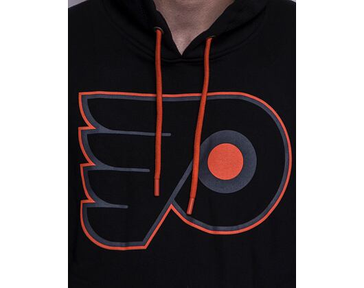 Mikina '47 Brand NHL Philadelphia Flyers Imprint Burnside Hood Jet Black