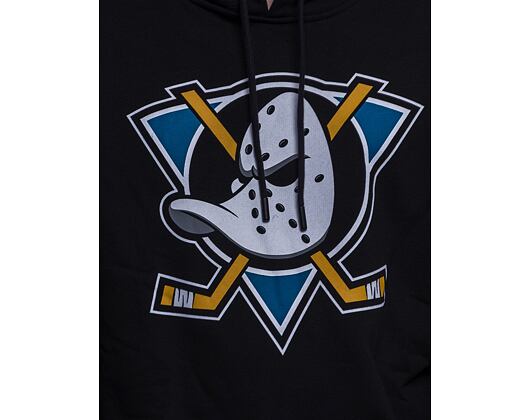 Mikina '47 Brand NHL Anaheim Ducks Imprint Burnside Hood Jet Black