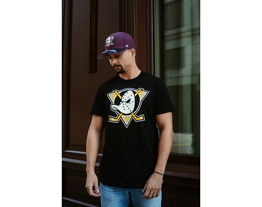 Triko '47 Brand NHL Anaheim Ducks Imprint ’47 Echo Tee Jet Black