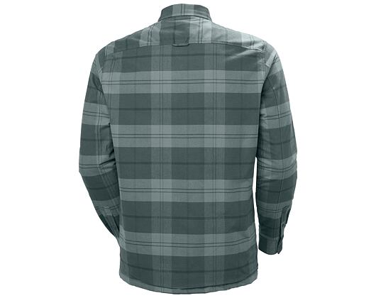 Košilobunda Helly Hansen Lifaloft Insulated Shacket Storm Plaid