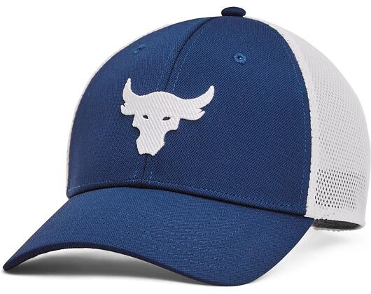 Kšiltovka Under Armour Project Rock Trucker Blue / White