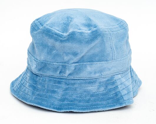 Klobouk Karl Kani Signature Velvet Bucket Hat KA213-046-1 Light Blue