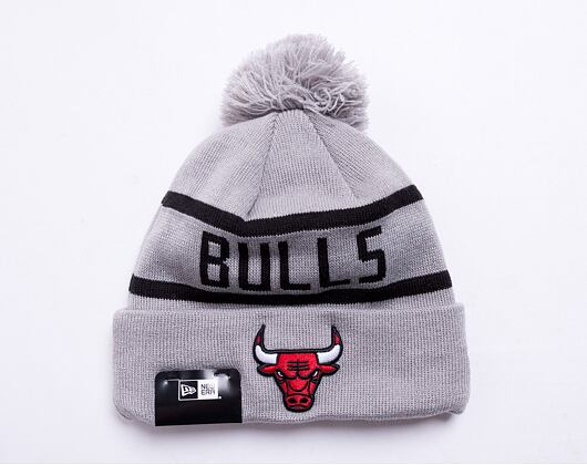 Kulich New Era NBA Jake Cuff Knit Chicago Bulls Grey