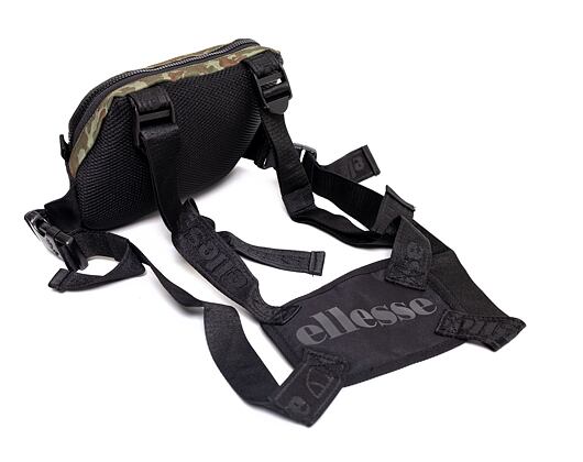 Malá taška Ellesse Theoni Chest Bag Camo / Black