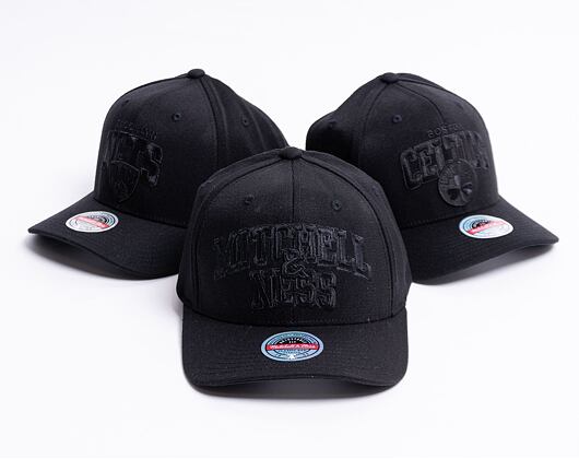 Kšiltovka Mitchell & Ness Branded Black Out Arch 110 Snapback Black