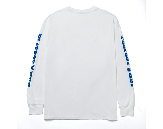 Triko s dlouhým rukávem HUF Playboy Bunny Longsleeve White