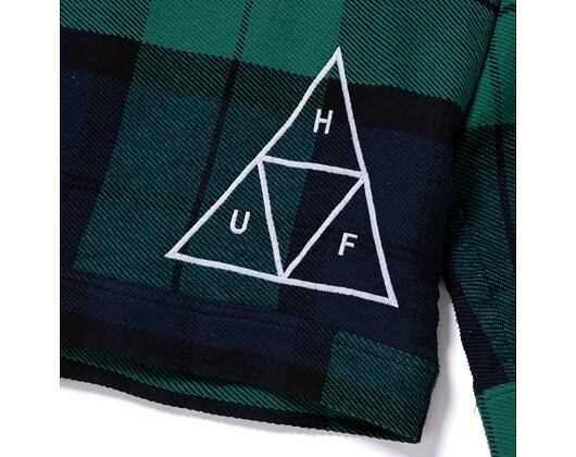 Bunda HUF × Pleasures Blackwatch Work Jacket Navy